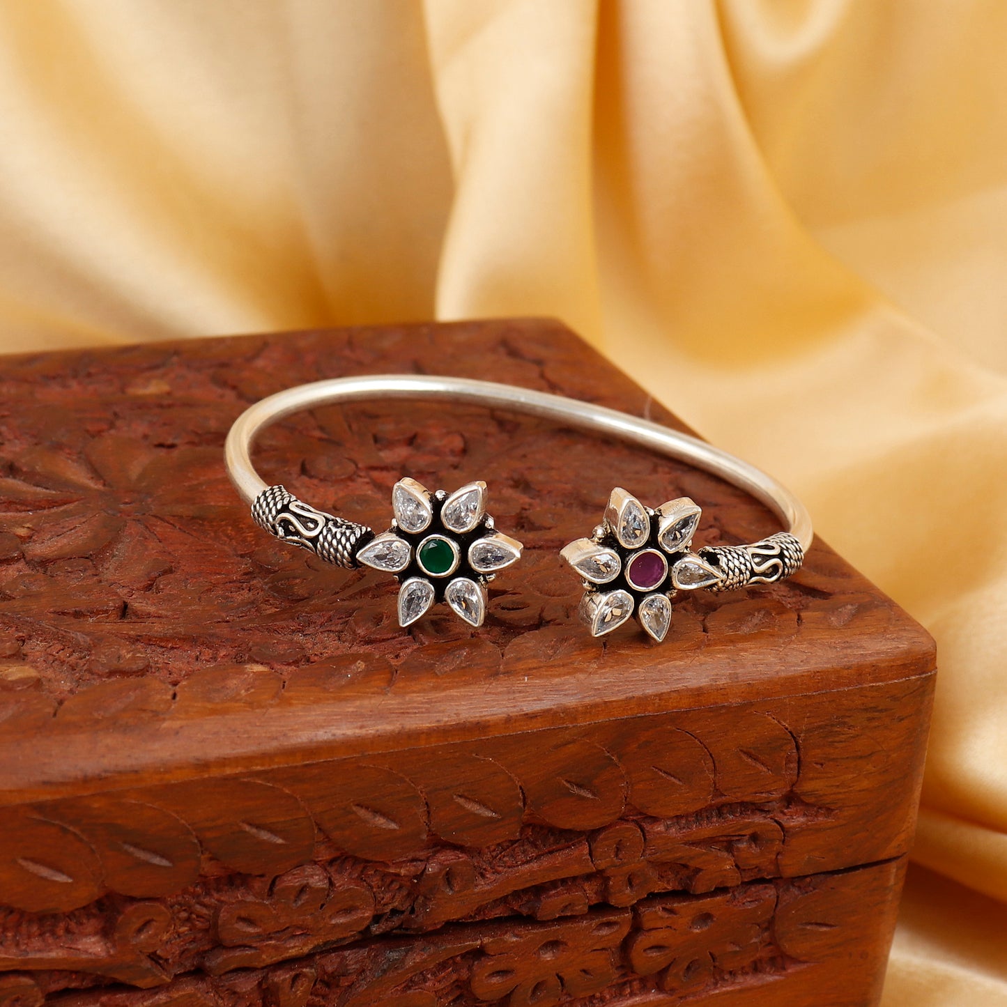 Everyday Silver Adjustable Kada