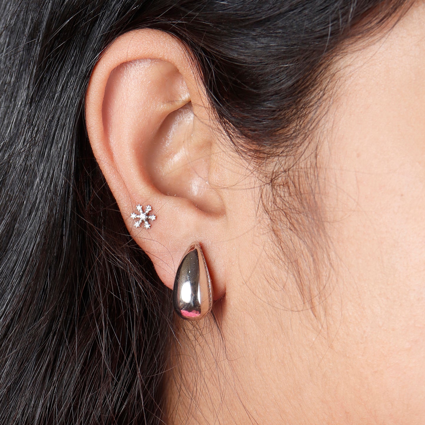 Luxury Western Outfit Silver Earrings