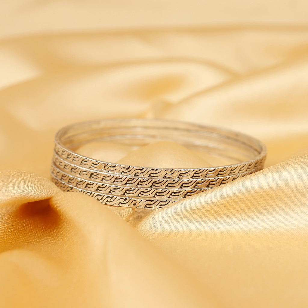 Daily Wear Silver Bangle