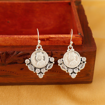 Vintage Whisper Coin Chandbalis