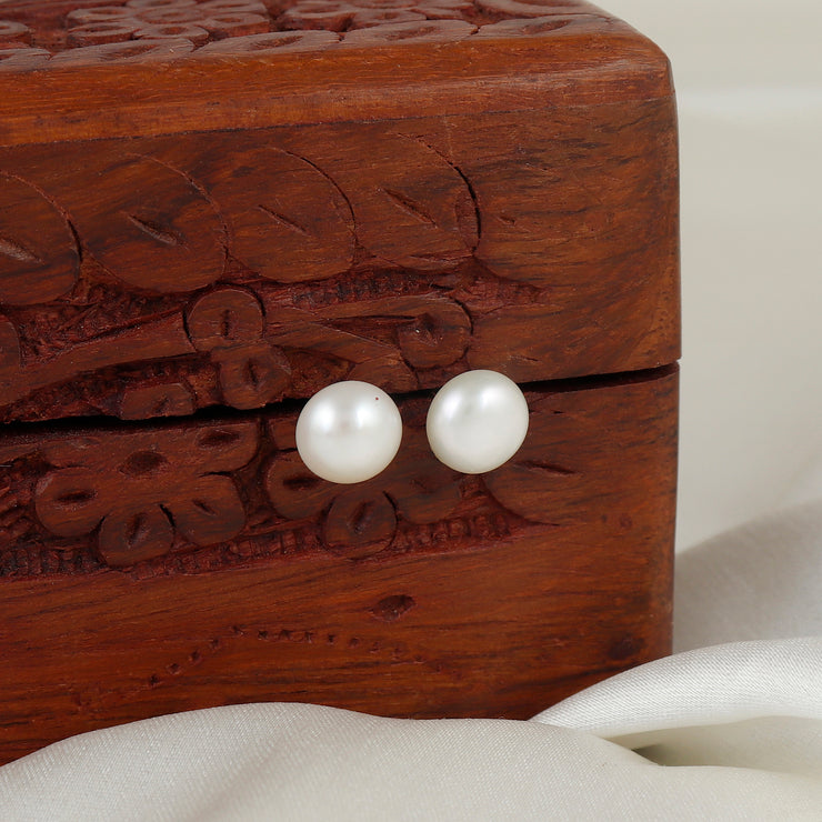 Sterling Silver pearl Tops