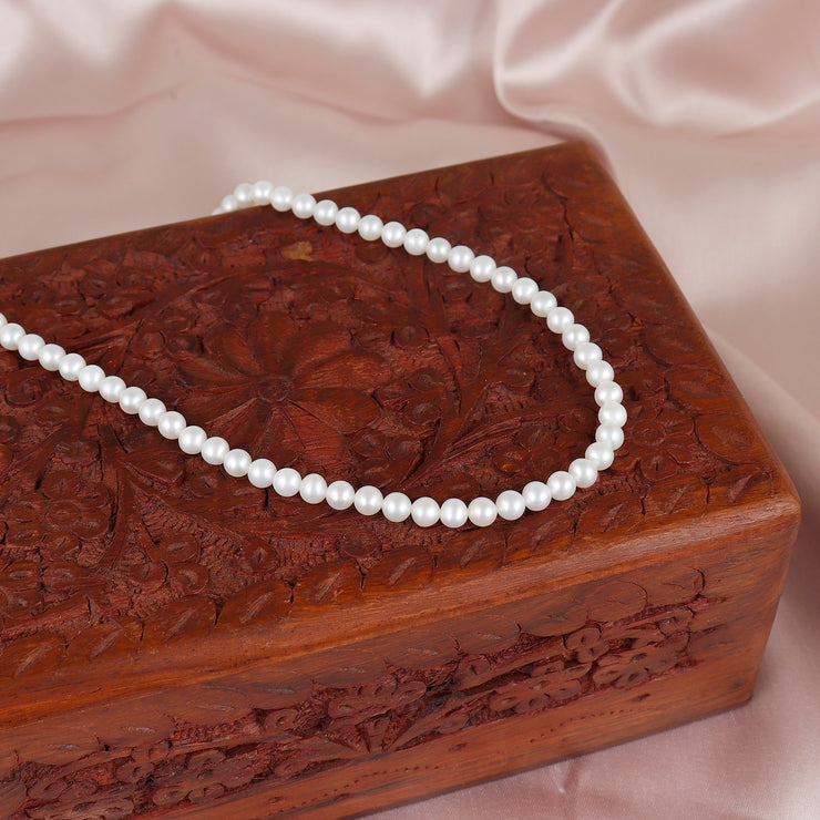 Classic Pearl Whisper Necklace