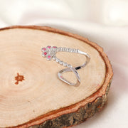 Majestic Flow Sterling Silver Ring
