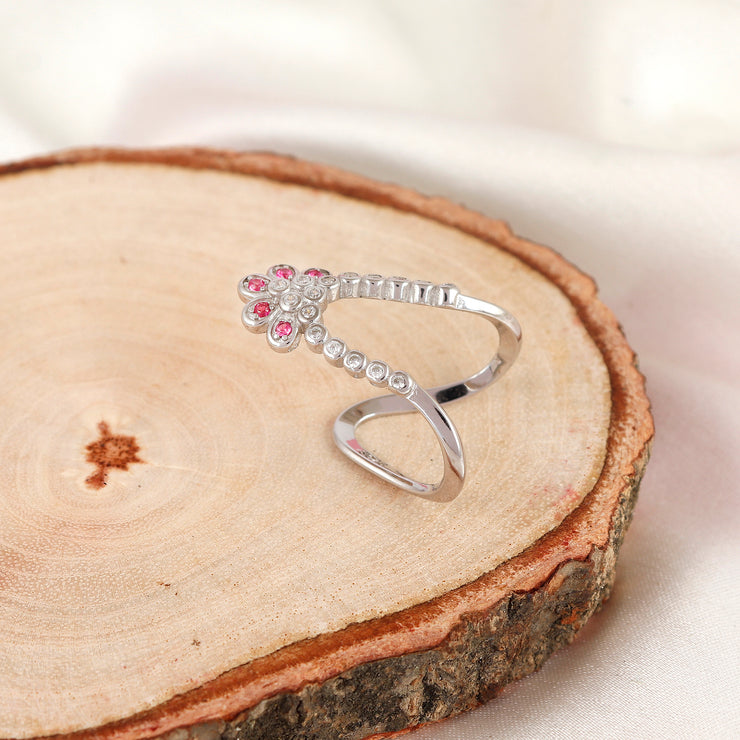Majestic Flow Sterling Silver Ring