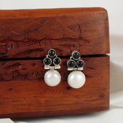 Crystal Dew Silver Earring