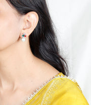 Crystal Dew Silver Earring