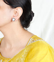 Ocean Pearl Glow Silver Earring