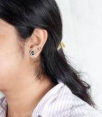 Pure Silver Gleam Prism Earring