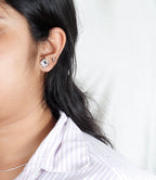 Sterling Silver Prism Spark Earring
