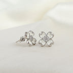 Starlight Whisper Delicate Silver Studs