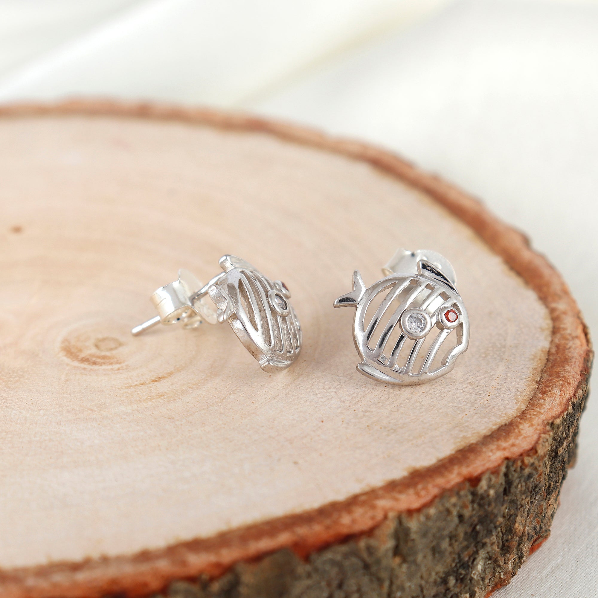 Pure Shine 925 Silver Daily Wear Earrings