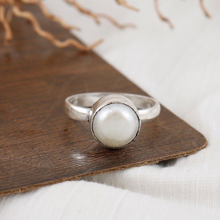 Fresh Water Pearl Sterling Silver Ring