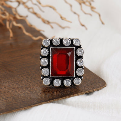 Classic Stone Cocktail Ring