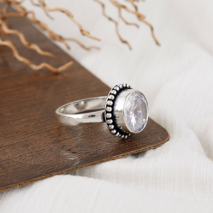 Rava Work Silver Ring