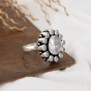 Blooming Flower Cocktail Ring