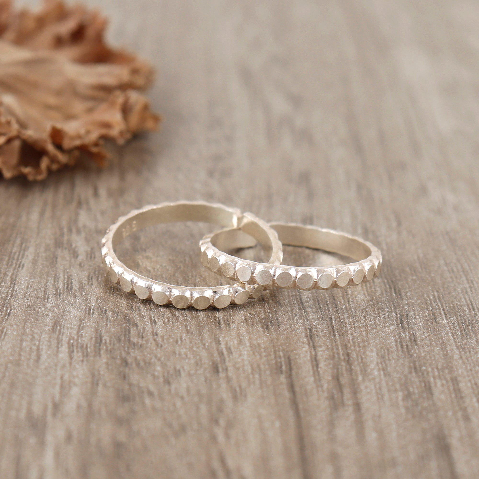 Twinkle Bead Silver Toering