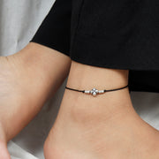 Nazariya Flower Silver EverydayAnklet