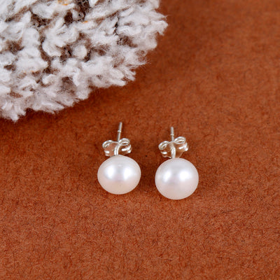 Large Pearl Earrings