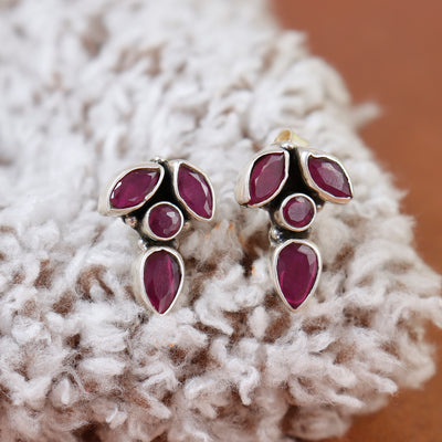 Ruby Marquise Radiance Studs