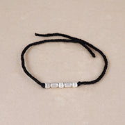 Radiant Silver Everyday Anklet