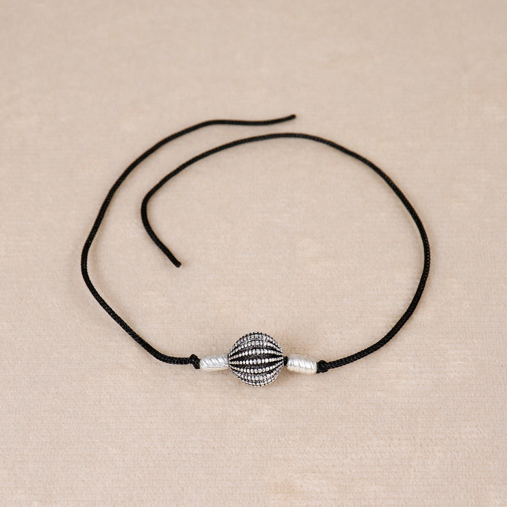 Nazariya Ball Silver Everyday Anklet