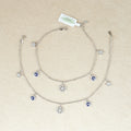 925 Silver Adjustable Protective Chain Anklet
