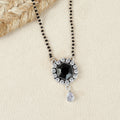 Everyday Cutstone Silver Mangalutra