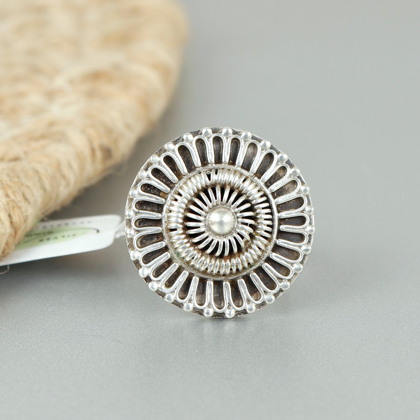 925 Sterling Silver Oxidized Ring