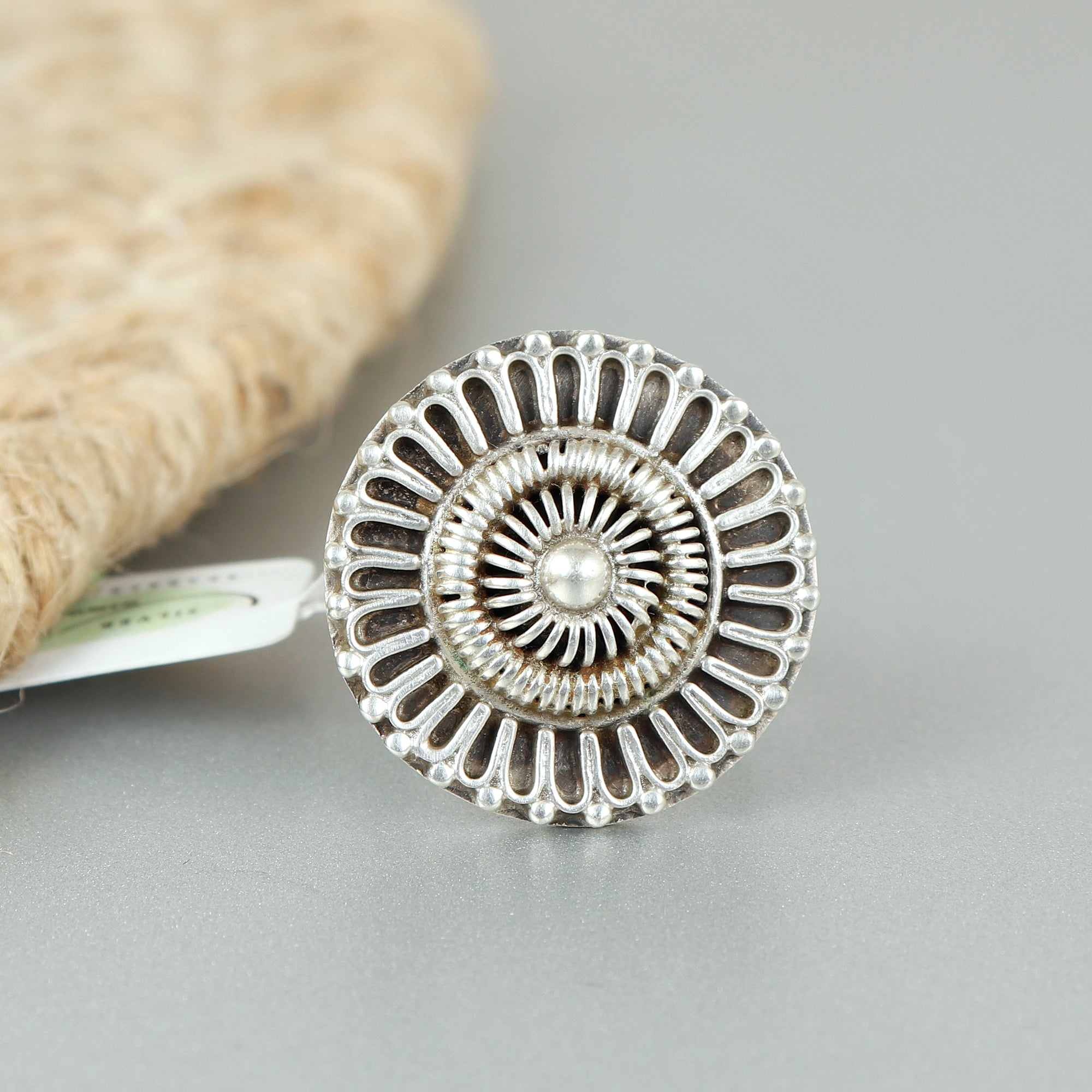 925 Sterling Silver Oxidized Ring