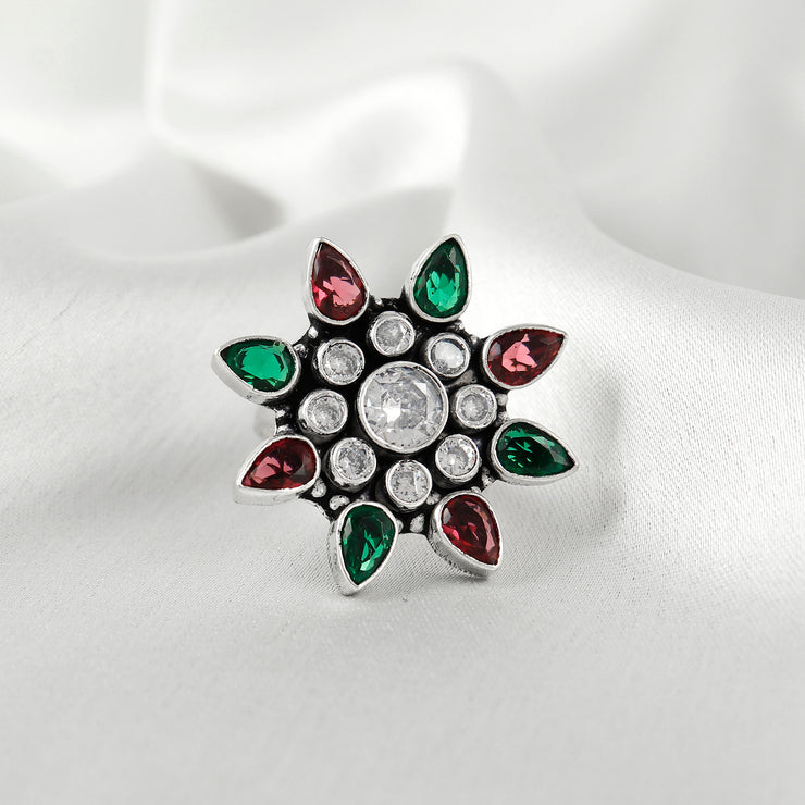 Gemstone Garden Ring