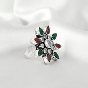 Gemstone Garden Ring