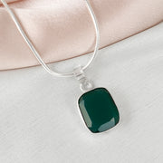 Mesmerizing Gemstone Silver Pendant