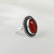 Charming Rava Wire Work Silver Ring