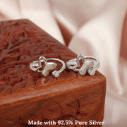 Cute Butterfly Women Silver Toe Ring
