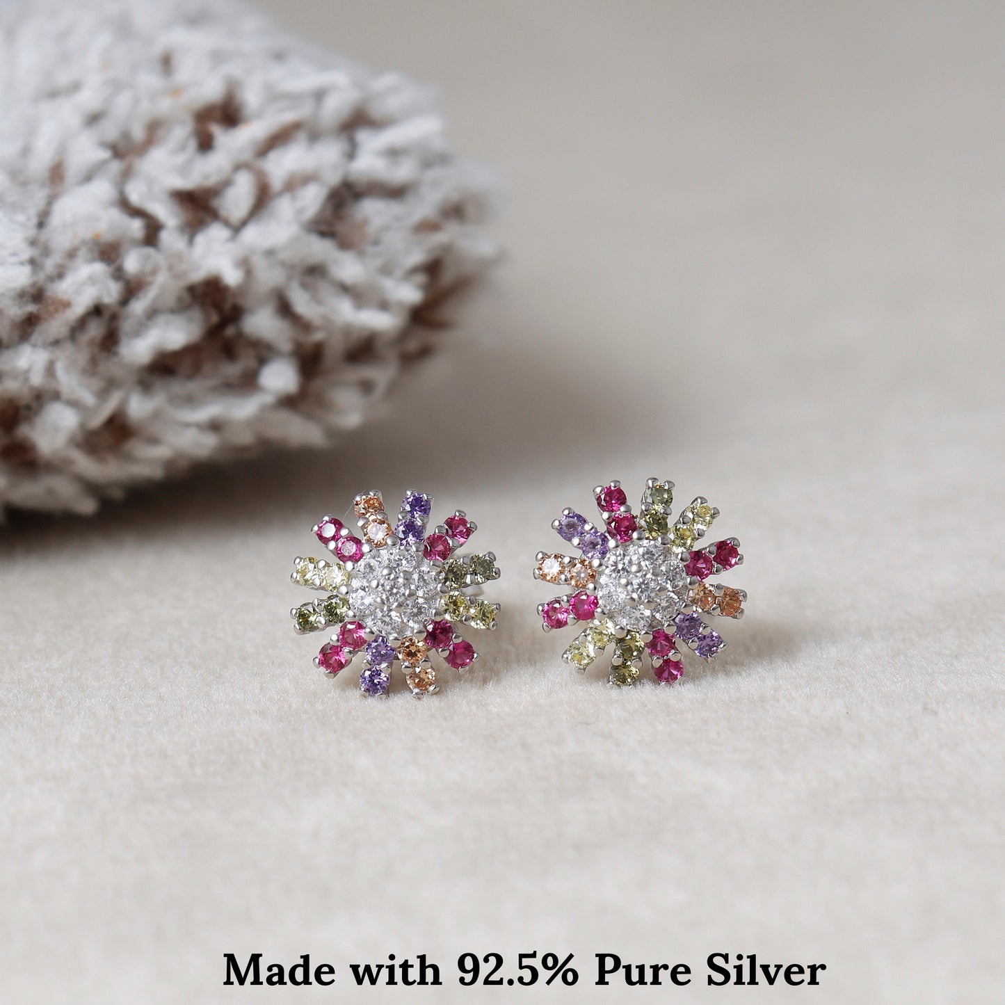 Vibrant Petal Pop  Earing