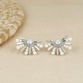 Stellar Sparkling Sterling Silver Earring
