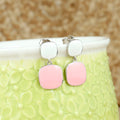 Regal Rose Nightfall Silver Earrings