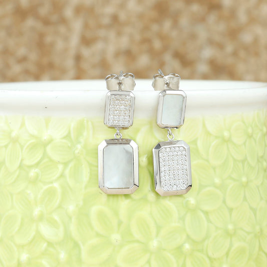 Sterling Silver Elegant Earring for Her