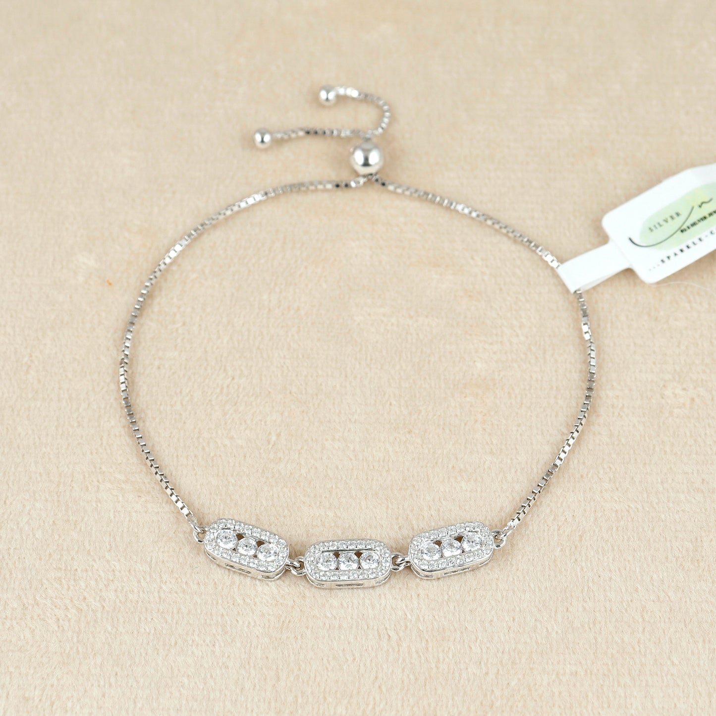 Starlight Charm Sterling Bracelet