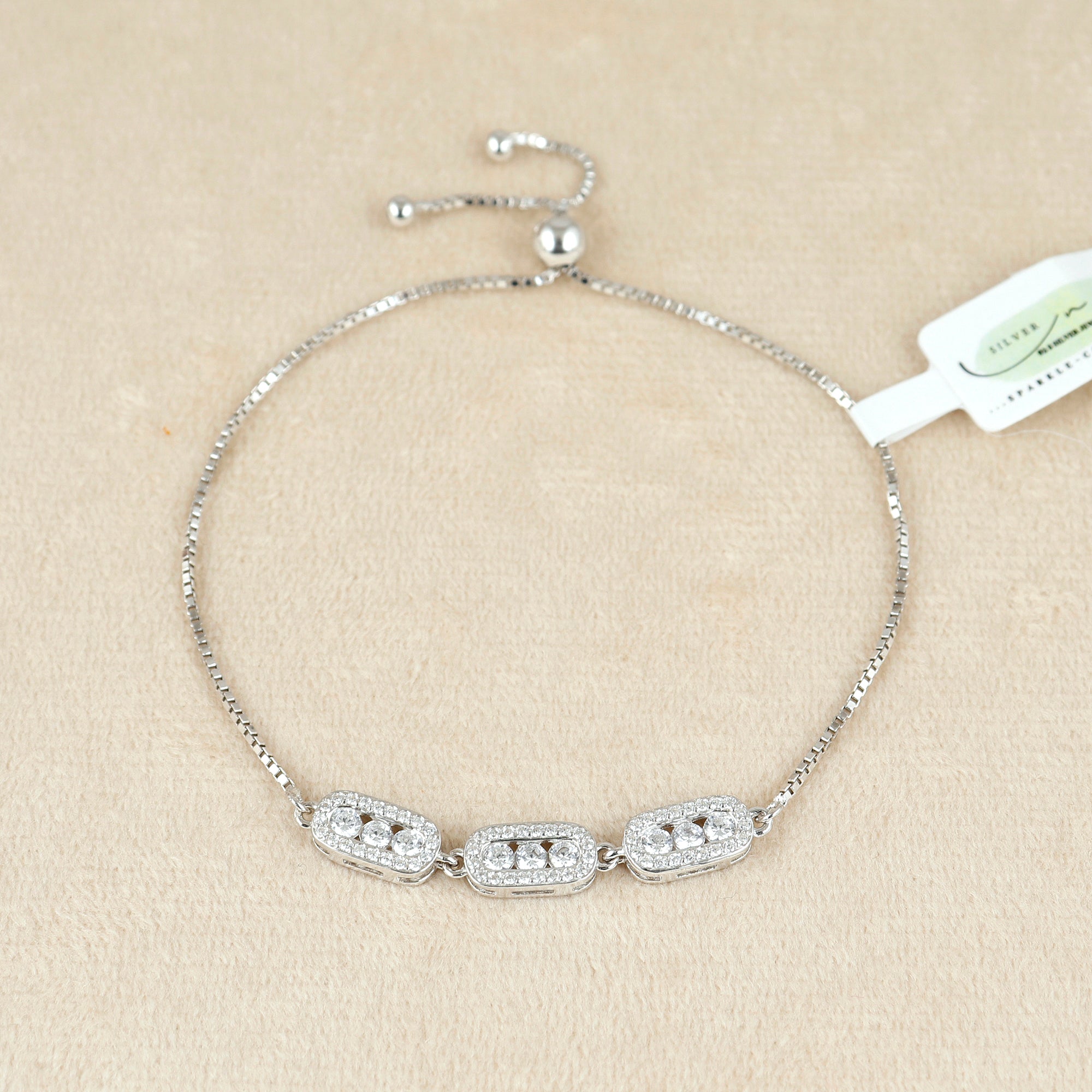 Starlight Charm Sterling Bracelet