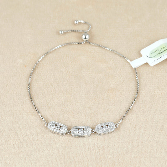 Starlight Charm Sterling Bracelet